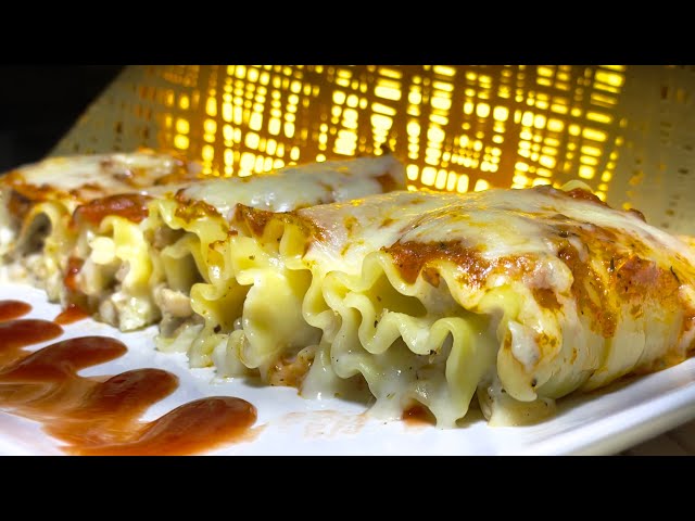 Lasagna Roll Ups Recipe | Cheesy and Delicious Rolls | How to Make Perfect Lasagna Rolls | Yummiest.