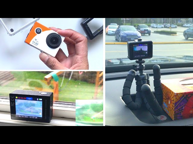 Explore One HD Action Camera Settings (Including Motion Detect & DashCam)