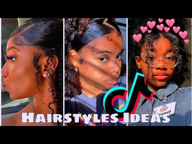 Hairstyle Ideas For (4a,4b,4c) Hair On TikTok 🌟 (Black women)
