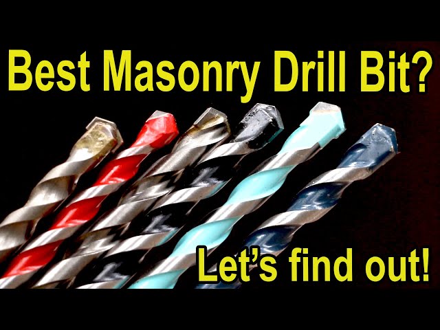 Which Hammer Drill Bit is Best? Diablo, Milwaukee, DeWalt, Bosch, Irwin, Makita, Ryobi