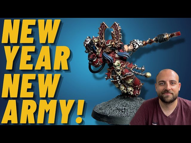 New Year New Army- New World Eaters with Khârn the Betrayer!