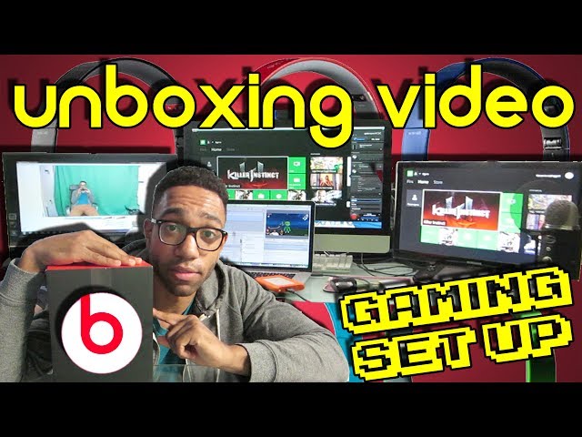 MY GAMING SET UP & NEW BEATS BY DRE WIRELESS - [WORST UNBOXING EVER #4]