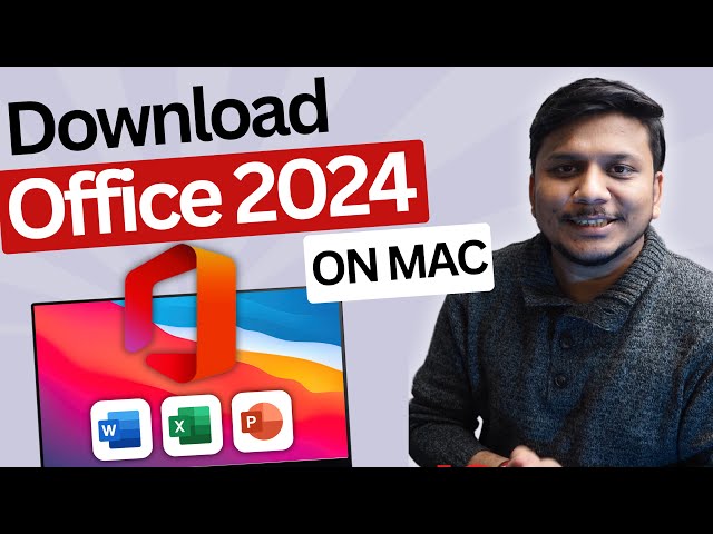 Office 2024 | how-to download and install Office 2024 for Mac