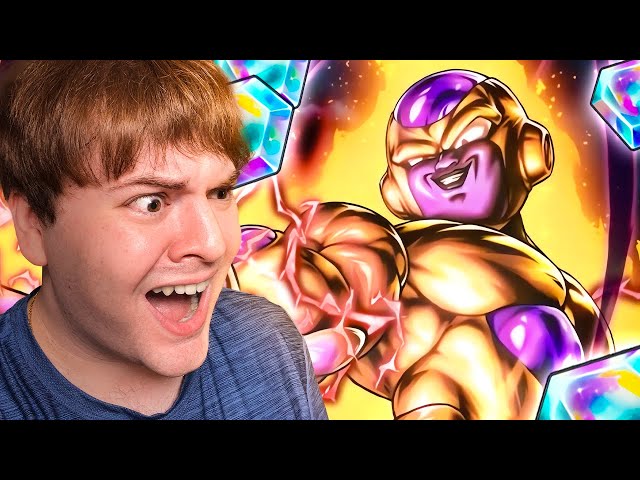 (Dragon Ball Legends) THE CURSE IS LIFTED! ABSOLUTELY RIDICULOUS SUMMONS FOR ULTRA GOLDEN FRIEZA!