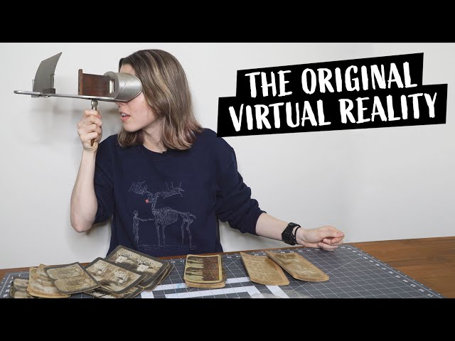 ANTIQUE STEREOSCOPE (over 100 years old!) | Curious Unboxing