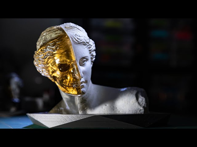3D Printing an Anatomical Cross-Section Sculpture!