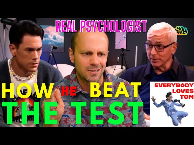 NOT NARCISSISTIC? How did Tom Sandoval PASS Dr. Drew's Test? PSYCHOLOGIST REACTS