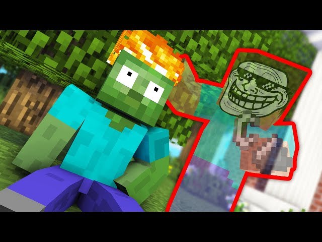 Monster School : 100% INVISIBLE TROLLING CHALLENGE - FUNNY Minecraft Animation