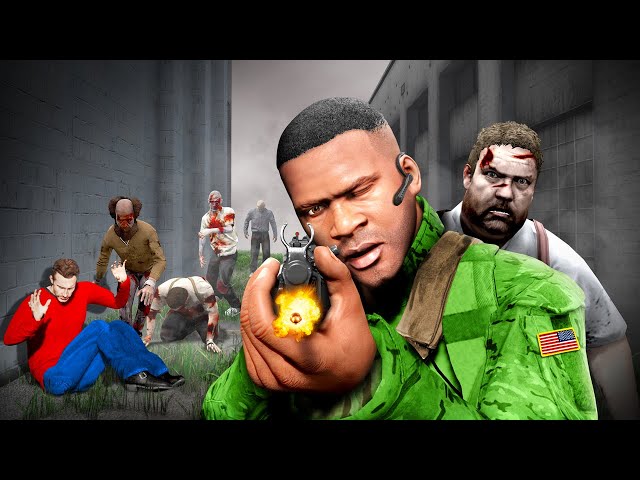 PLAYING as a BODYGUARD in a ZOMBIE Apocalypse! (GTA 5)