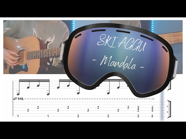 Ski Aggu - Mandala Gitarrentutorial - Akkorde - Tabs