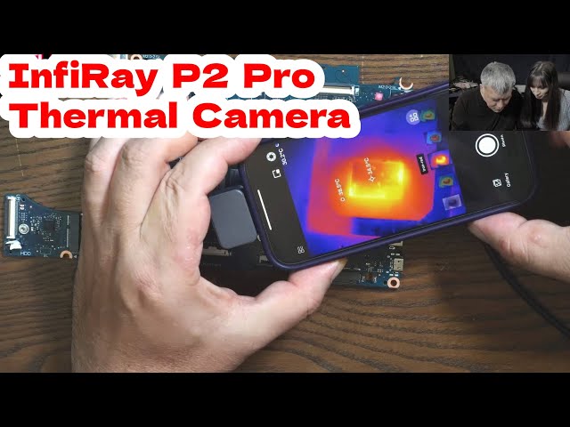 InfiRay P2 Pro Thermal Camera review - A decent thermal camera for electronic repairs