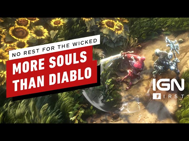 No Rest for the Wicked's Crunchy Combat is More Dark Souls Than Diablo - IGN First