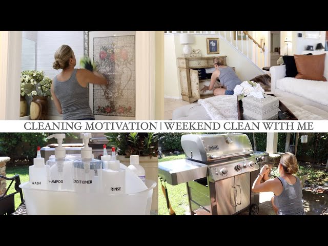 CLEANING MOTIVATION | WEEKEND CLEANING | ROUTINE CLEANING