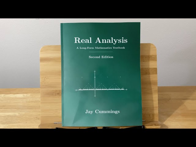 Learn Real Analysis With This Excellent Book