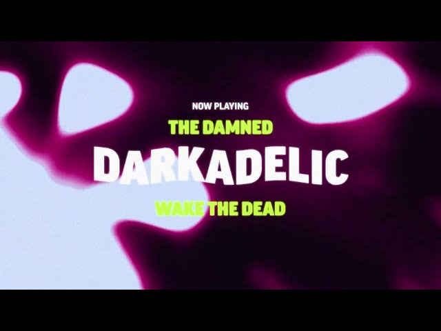 THE DAMNED 'Wake The Dead' - Official Visualizer - New Album 'DARKADELIC' Out Now!