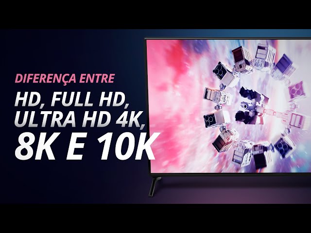 Qual a REAL diferença entre HD, Full HD, Ultra HD 4K, 8K e 10K