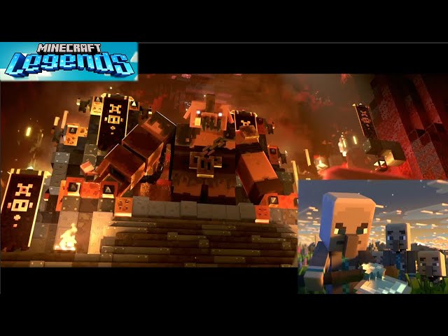 The Illagers Uprisings! Minecraft Legends! ep7