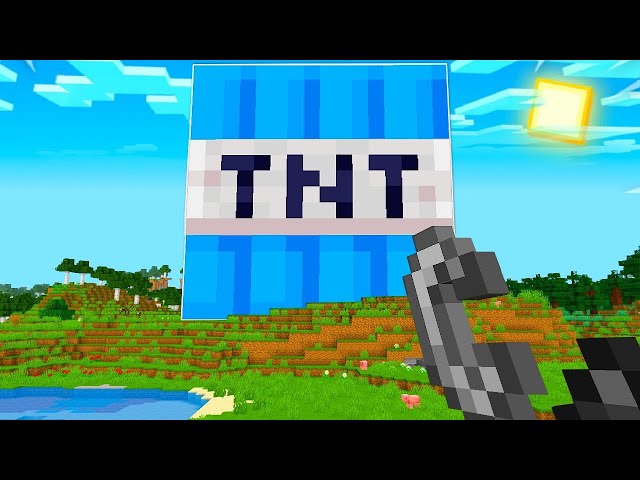 WYSADZIŁEM NAJWIĘKSZE TNT w Minecraft i STAŁO SIĘ TO...
