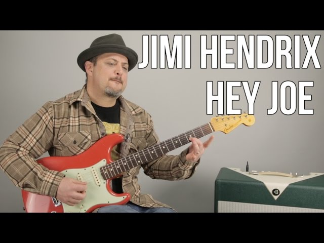 Jimi Hendrix Hey Joe Guitar Lesson + Tutorial