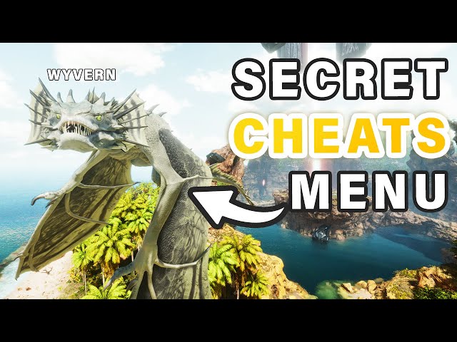 Spawn In DLC Dinos and Content | Secret Cheat Menu (PATCHED) ► Ark Survival Ascended