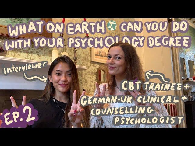 Psych Careers Ep.2 - German to British Psychologist & CBT trainee | #AikaAsks