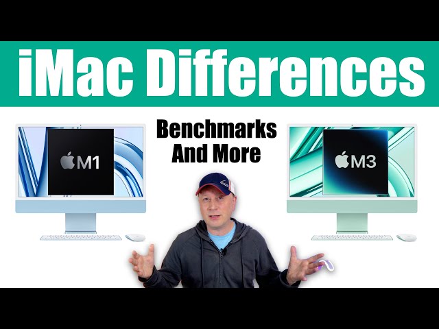 The M3 vs M1 iMac - All the Differences Plus Benchmarks