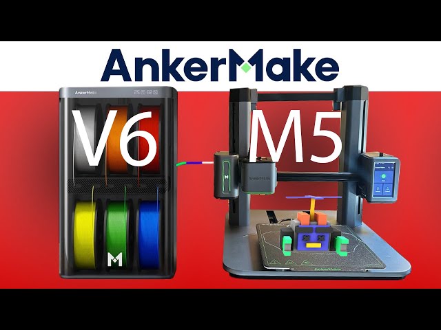 AnkerMake M5 3D Printer and V6 Color Engine Review | Part 1