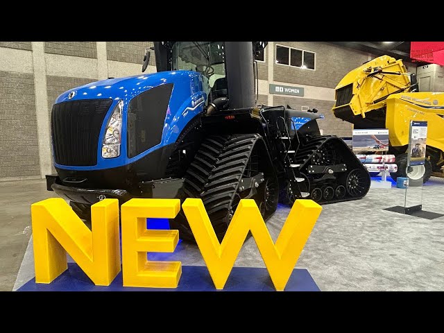 NEW HOLLAND 2024 Tractor, Combine, Round Baler Introduction