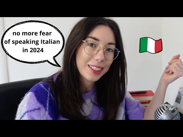 Niente più paura di parlare italiano nel 2024! (Subtitles)