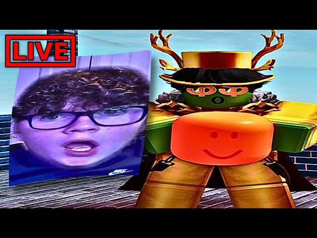 PLAYING ROBLOX WITH VIEWERS LIVE🔴