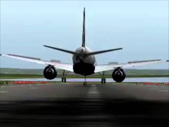 X-Plane 9 Landing Fail
