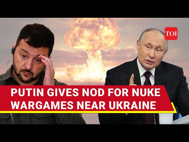 Alarming! Putin Orders Mega Nuke Wargames; Ukraine War Set For Nuclear End?