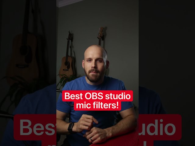 BEST OBS Mic Filters #shorts