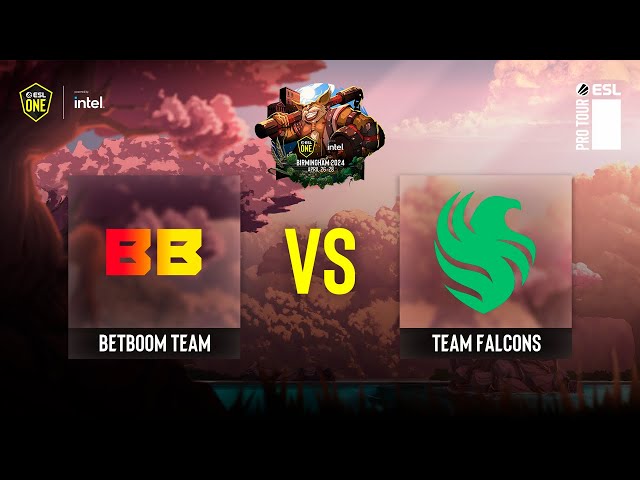 Dota2 - BetBoom Team vs Team Falcons - Game 1 - ESL One Birmingham 2024 - Playoffs