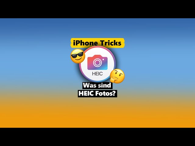 Was Apples HEIC / HEIF Format ist und wieso du es benutzen solltest #shorts