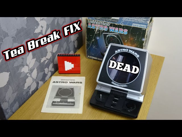 Dead 1981 Grandstand Astro Wars Game - Repair Video