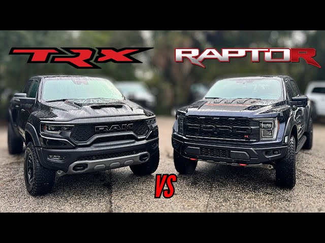 RAM TRX vs Ford Raptor R.  Who is really the KING?