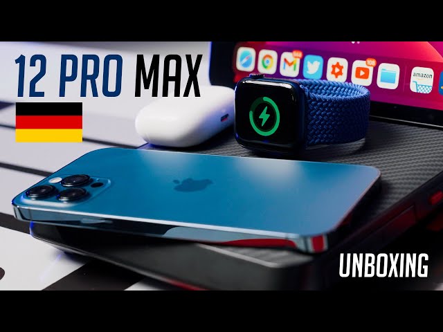 iPhone 12 PRO MAX Blau & PITAKA Omni Air Lite + Case (UNBOXING)