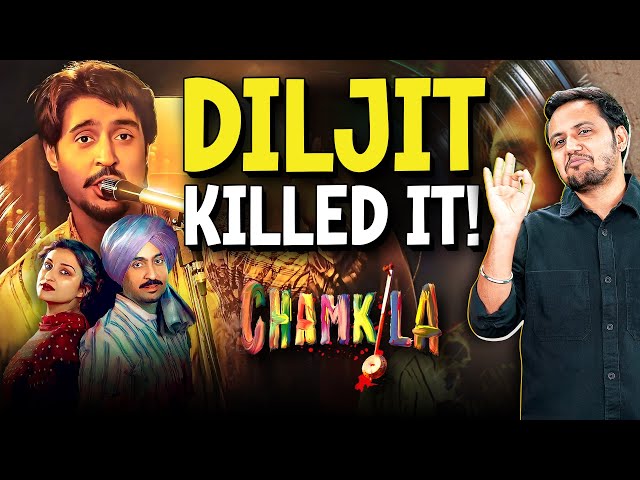 Amar Singh Chamkila Movie Review | Diljit Dosanjh, Parineeti Chopra | Chamkila Movie Honest Review