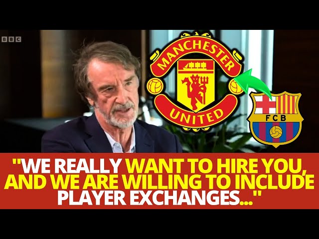 CONFIRMED! MAN UNITED WANTS TO SWAP BRUNO FERNANDES FOR A BIG STAR FROM BARCELONA! MAN UTD NEWS.