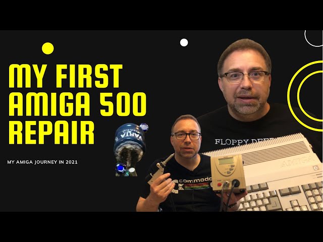 Amiga 500 Revival: A501 Expansion Repair & Battery Removal
