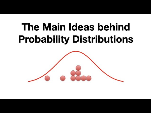 The Main Ideas behind Probability Distributions