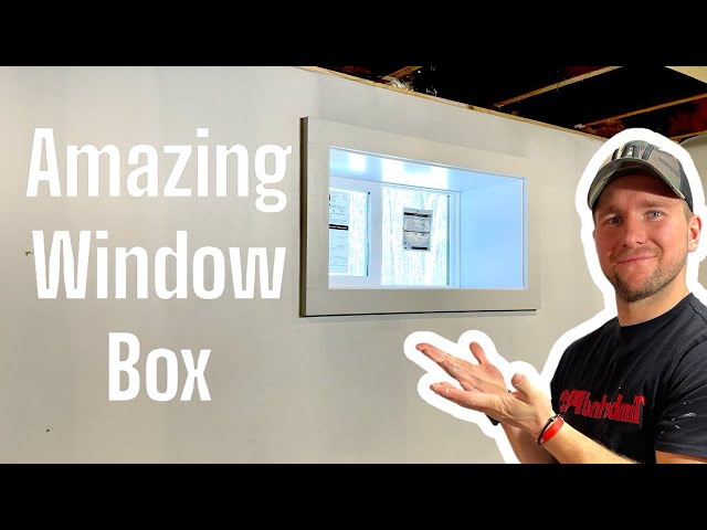 Amazing WINDOW BOX. Simple But Effective!