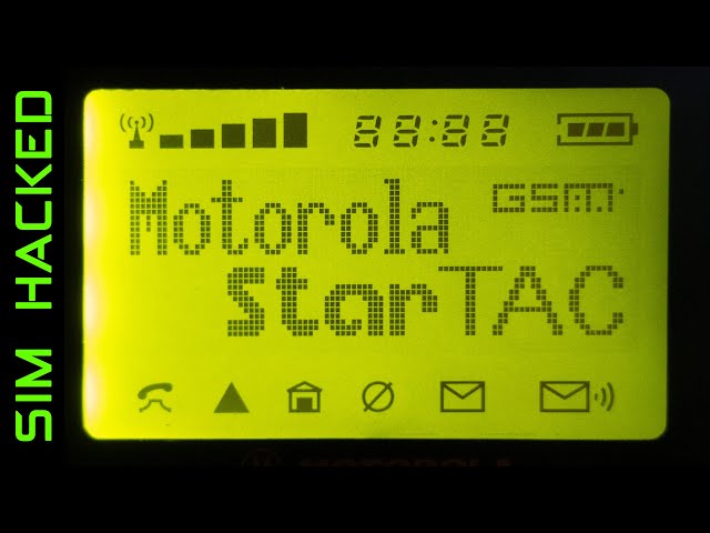 SIM Card Emulator Vs Motorola StarTAC