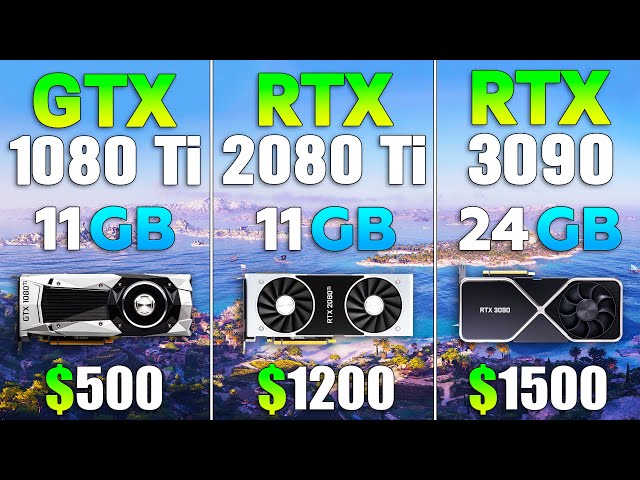 RTX 3090 vs RTX 2080 Ti vs GTX 1080 Ti - Test in 4K