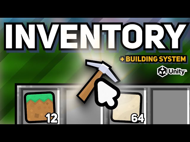 Unity INVENTORY: A Definitive Tutorial