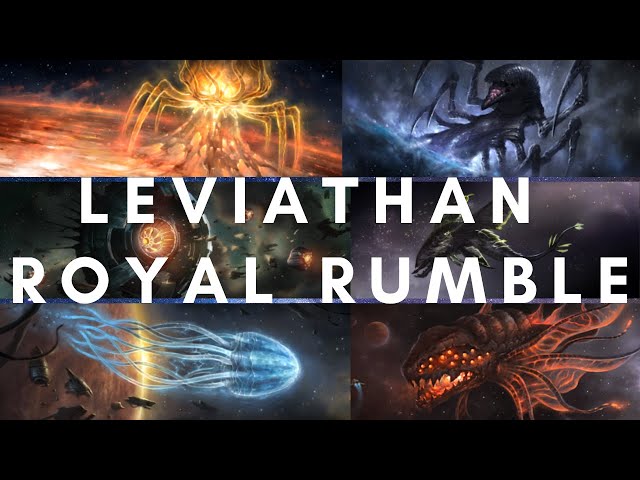 Stellaris - Leviathan Royal Rumble - Who's the strongest Leviathan in Stellaris?