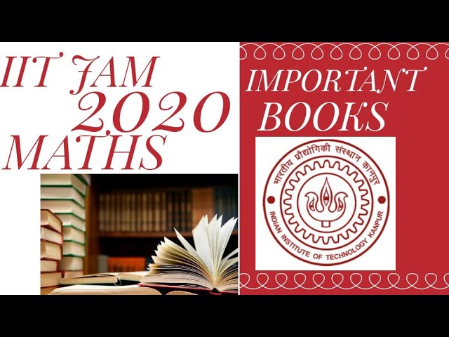 IIT-JAM 2020 MATHEMATICS || SYLLABUS || IMPORTANT BOOKS