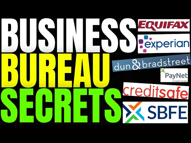 EXPOSING SHOCKING SECRETS of BUSINESS CREDIT BUREAUS... (3-HOUR BUSINESS CREDIT BUREAU MASTERCLASS)