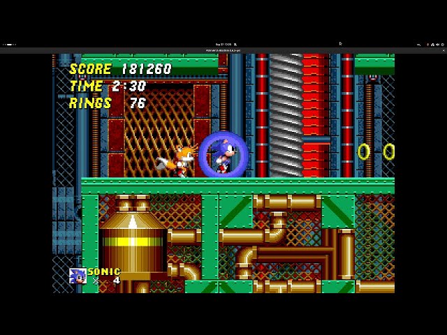 Spelar: Sonic 2 (Mega Drive)
